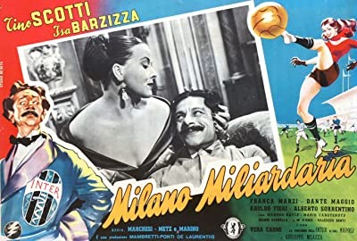 Milano miliardaria (1951) afişi