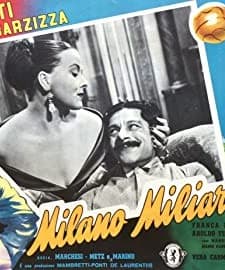 Milano miliardaria (1951) afişi