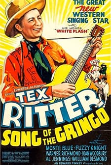 Song Of The Gringo (1936) afişi