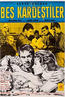 Beş Kardeştiler (1962) afişi