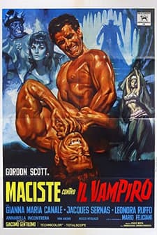 Maciste Contro Il Vampiro (1961) afişi