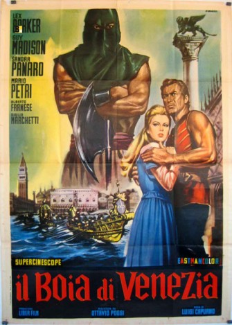 Il Boia Di Venezia (1963) afişi