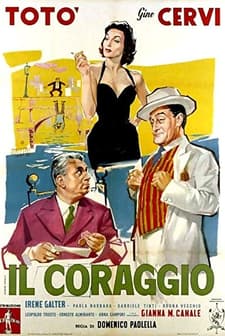ıl Coraggio (1955) afişi