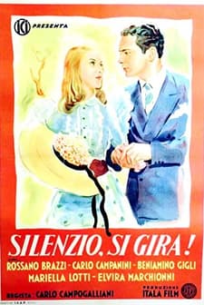 Silenzio, Si Gira! (1943) afişi