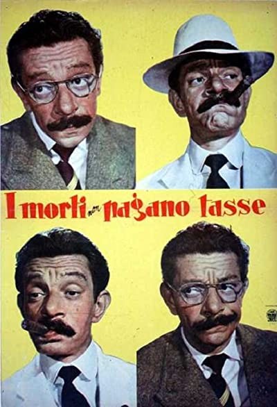 ı Morti Non Pagano Tasse (1952) afişi