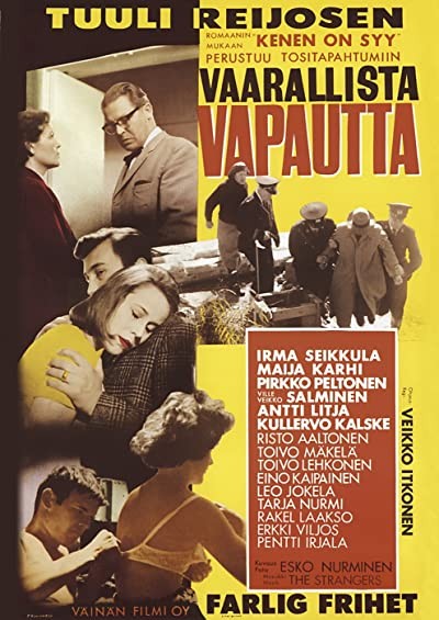 Vaarallista Vapautta (1962) afişi