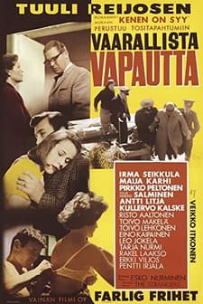 Vaarallista Vapautta (1962) afişi