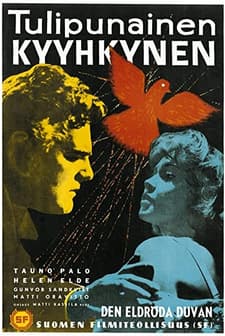 Tulipunainen Kyyhkynen (1961) afişi