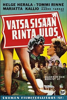 Vatsa Sisään, Rinta Ulos! (1959) afişi