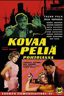 Kovaa Peliä Pohjolassa (1959) afişi