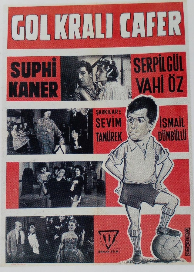 Gol Kralı Cafer (1962) afişi