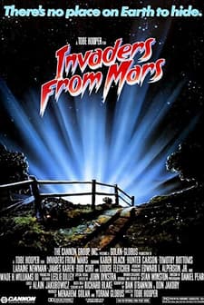 Invaders From Mars (1986) afişi