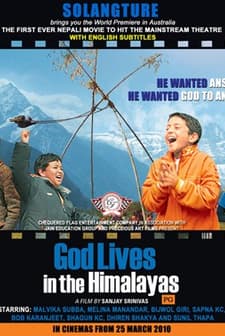 God Lives In The Himalayas (2009) afişi