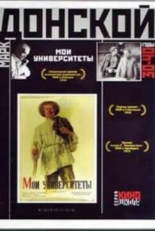 Benim Üniversitelerim (1939) afişi