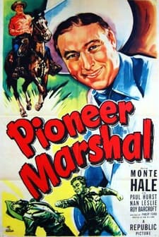 Pioneer Marshal (1949) afişi