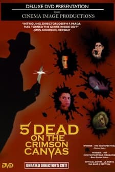 5 Dead On The Crimson Canvas (1996) afişi