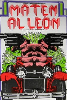 Maten Al León (1977) afişi