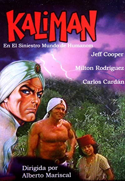 Kalimán En El Siniestro Mundo De Humanón (1976) afişi