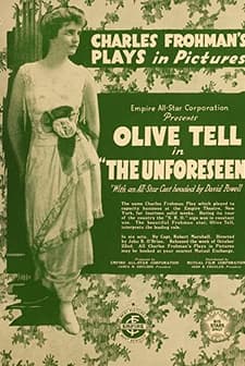 The Unforseen (1917) afişi