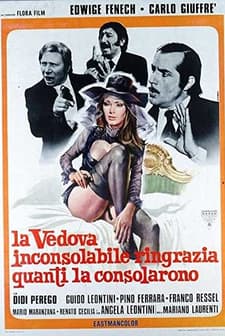 La vedova inconsolabile ringrazia quanti la consolarono (1973) afişi