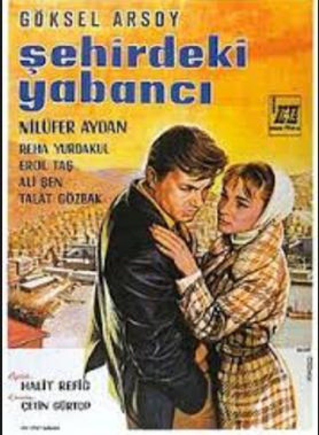 Şehirdeki Yabancı (1962) afişi