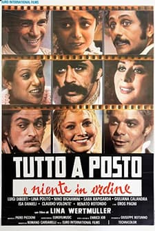 Tutto A Posto E Niente In Ordine (1974) afişi