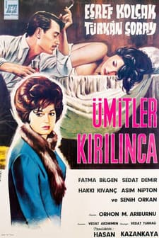 Ümitler Kırılınca (1962) afişi
