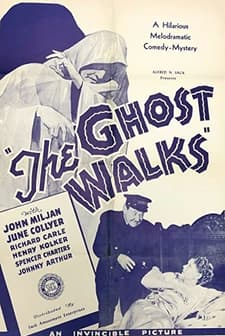 The Ghost Walks (1934) afişi