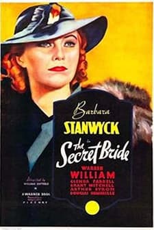 The Secret Bride (1934) afişi