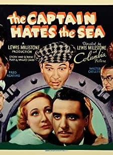 The Captain Hates The Sea (1934) afişi