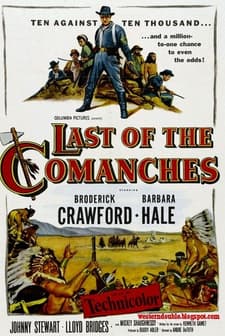 Last Of The Comanches (1953) afişi