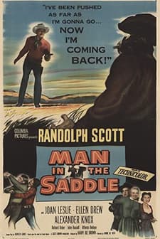 Man In The Saddle (1951) afişi