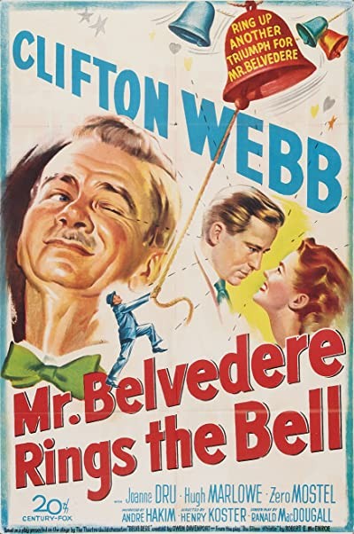 Mr. Belvedere Rings The Bell (1951) afişi