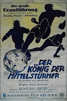Der König Der Mittelstürmer (1927) afişi