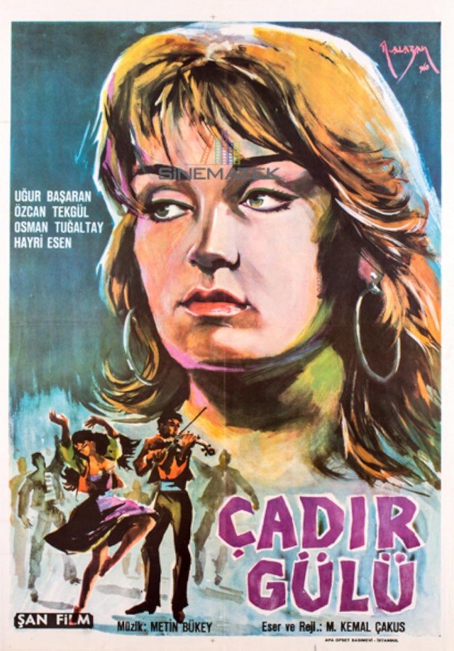 Çadır Gülü (1963) afişi