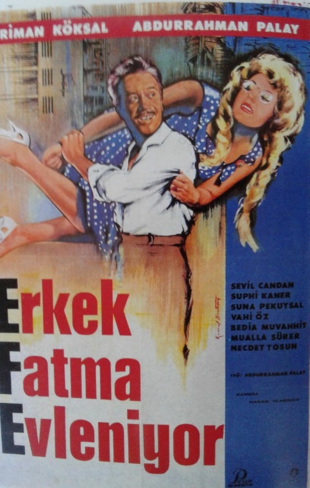 Erkek Fatma Evleniyor (1963) afişi