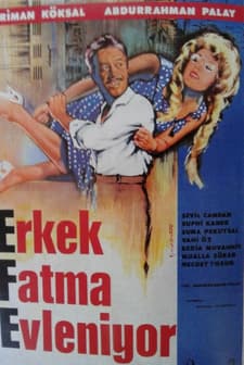 Erkek Fatma Evleniyor (1963) afişi
