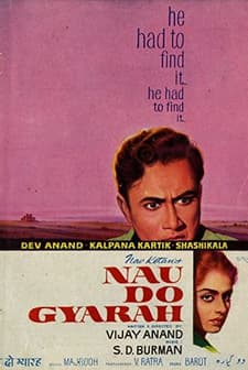 Nau Do Gyarah (1957) afişi