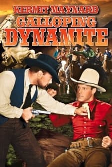 Galloping Dynamite (1937) afişi