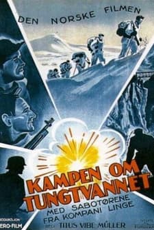Kampen Om Tungtvannet (1948) afişi