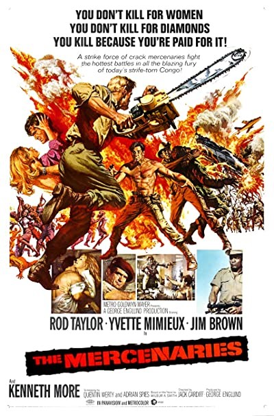 The Mercenaries (1968) afişi
