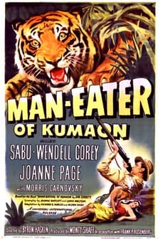 Man-eater Of Kumaon (1948) afişi