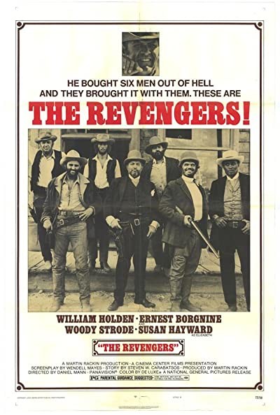 The Revengers (1972) afişi