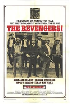 The Revengers (1972) afişi