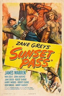 Sunset Pass (1946) afişi