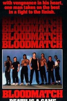 Bloodmatch (1991) afişi