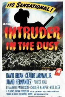 Intruder in The Dust (1949) afişi