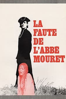 La Faute De L'abbé Mouret (1970) afişi