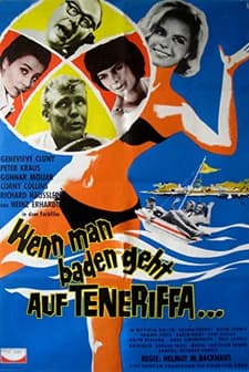 Wenn Man Baden Geht Auf Teneriffa (1964) afişi