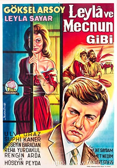 Leyla İle Mecnun Gibi (1963) afişi